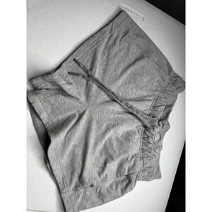 Lululemon Inner Glow Short 3 Heathered Grey High Rise Lounge Shorts Size 4
